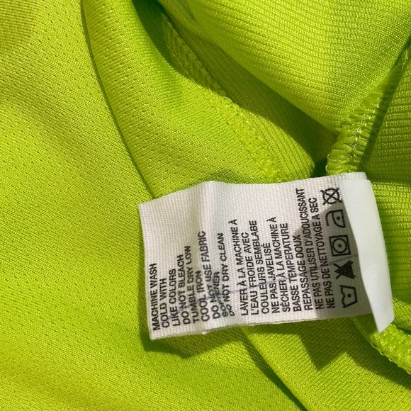 OGIO Glam Polo Shirt Energy Medium Neon Yellow Green Color NWT - Picture 13 of 13